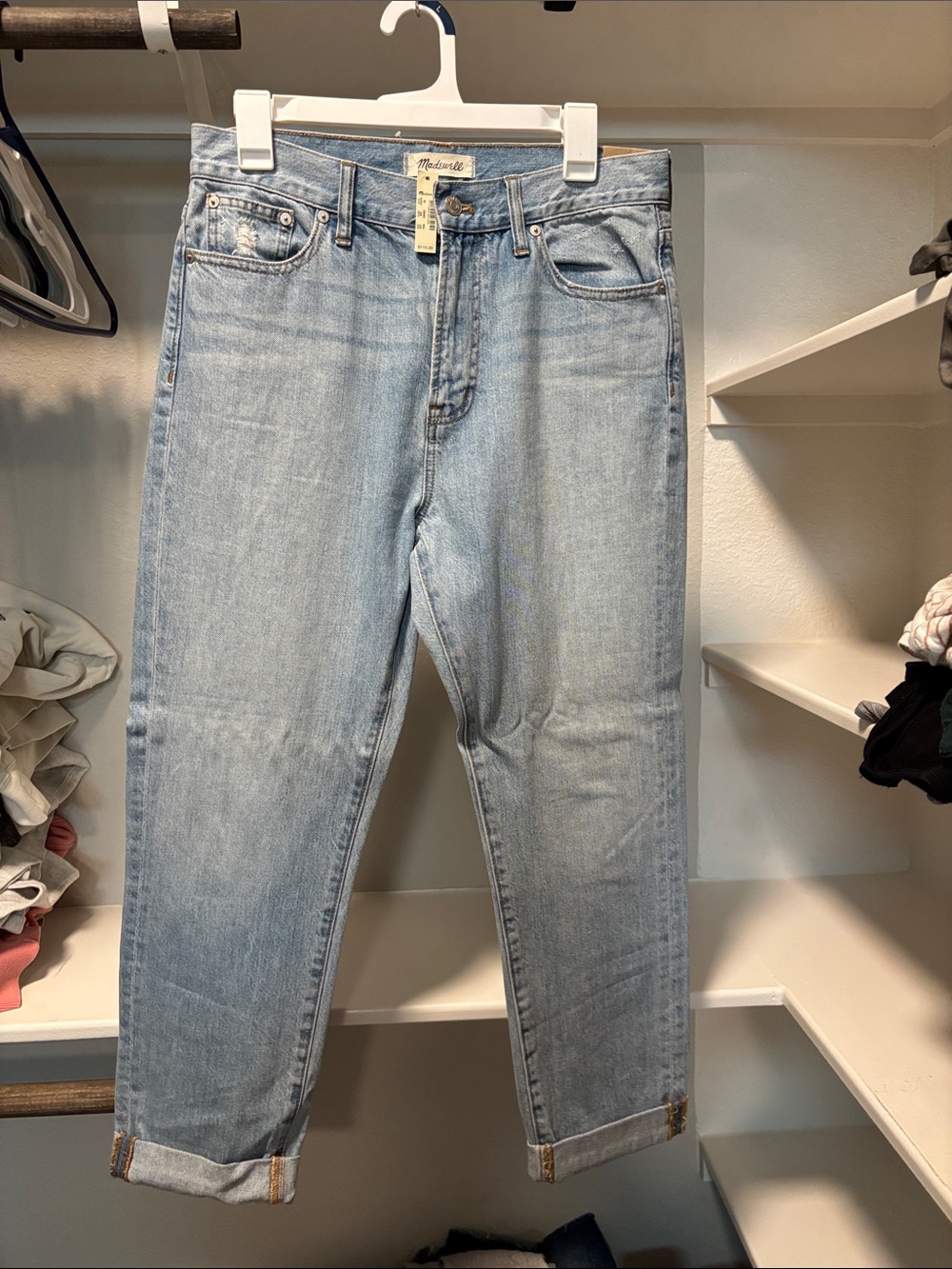 Madewell Light Blue Relaxed Men’s Jeans